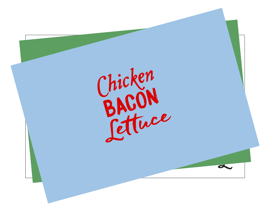 contact chicken bacon lettuce bleu
